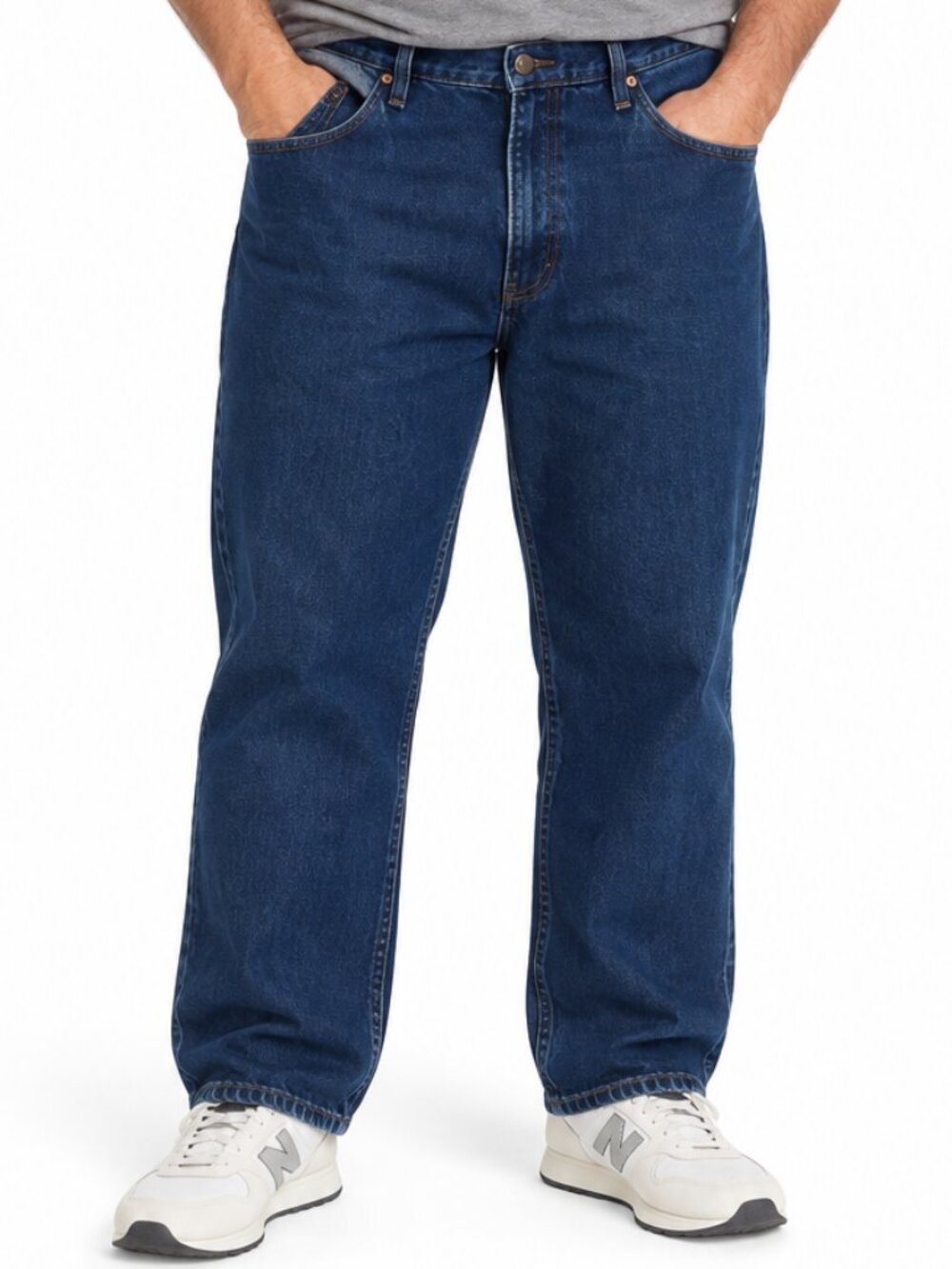 L.L. Bean Men’s Classic Fit Blue Jeans 35x28 Dark Wash Straight Leg